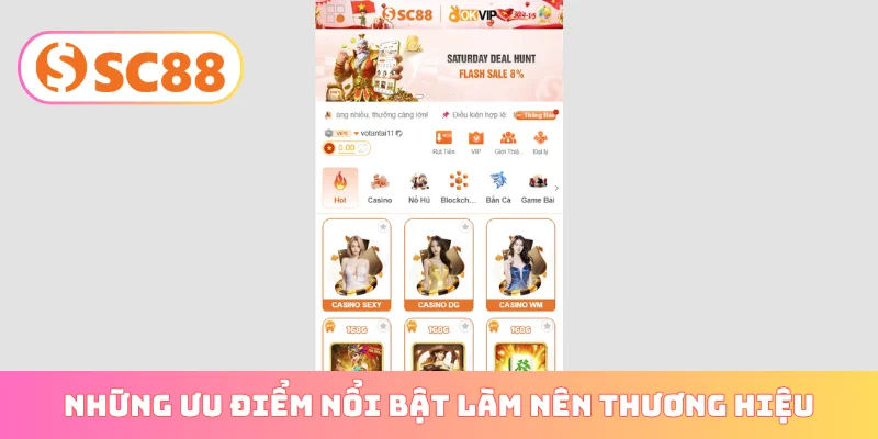 Những ưu điểm nổi bật làm nên thương hiệu
